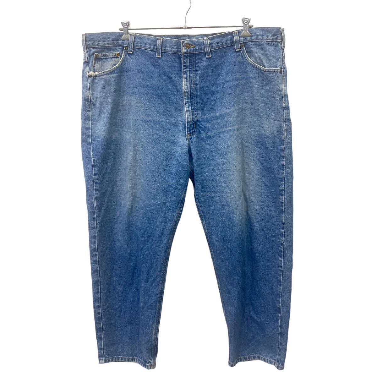 Carhartt デニムパンツ W48 カーハート ビッグサイズ ブルー 古着卸 アメリカ仕入 2406-820