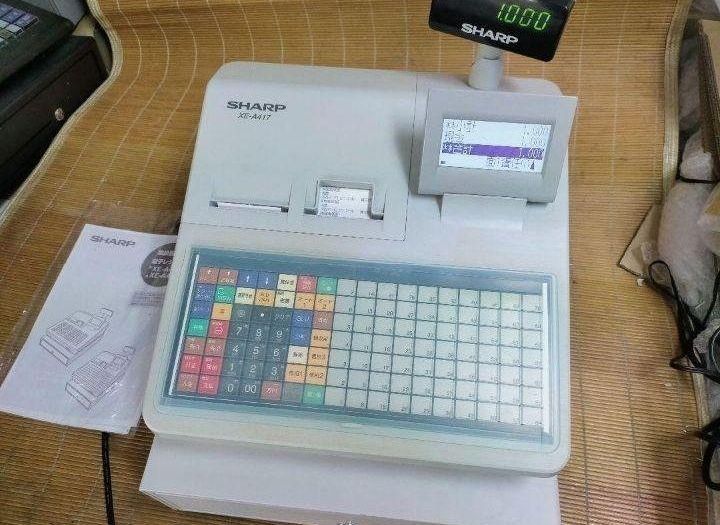 シャープレジスター XE-A417 PC連携売上管理 最上位機種 244400