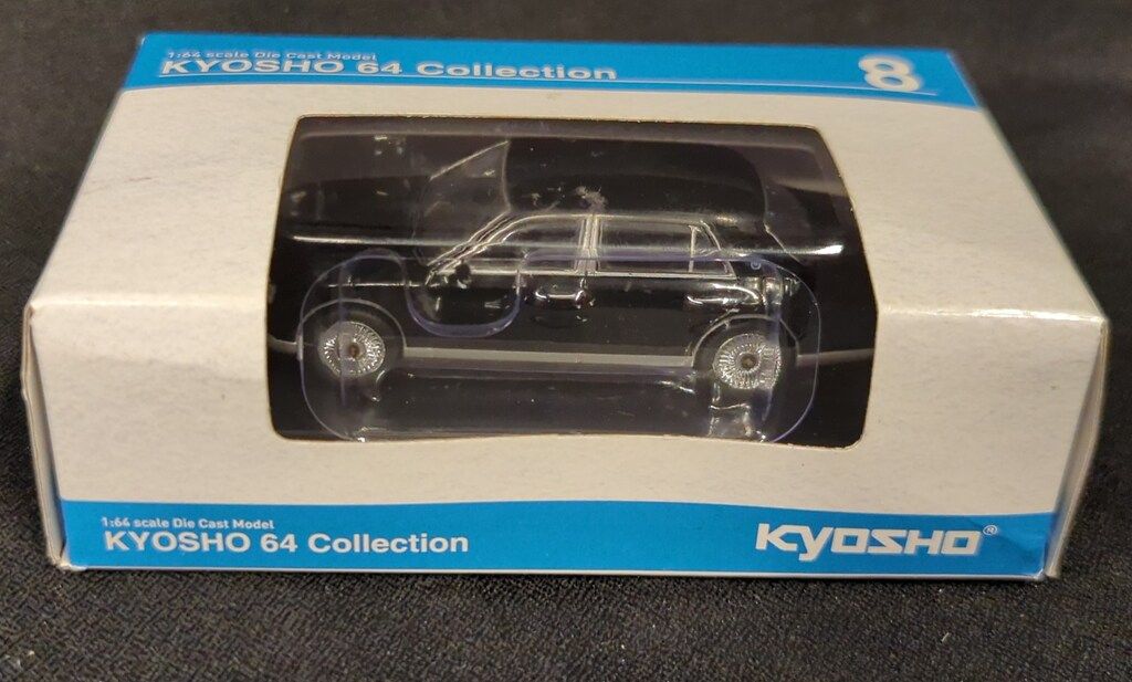 京商 1/64 KYOSHO 64 Collection 01/No.8 TOYOTA CENTURY BLACK
