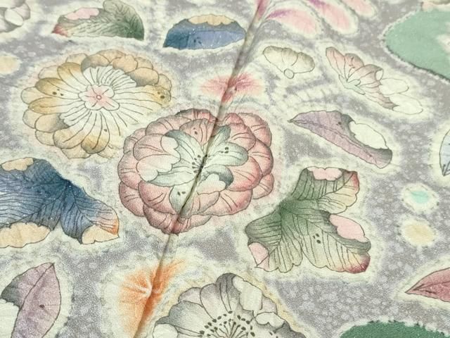 平和屋本店□極上 越後十日町の一流染匠 桐屋・翠山工房 訪問着 辻が花