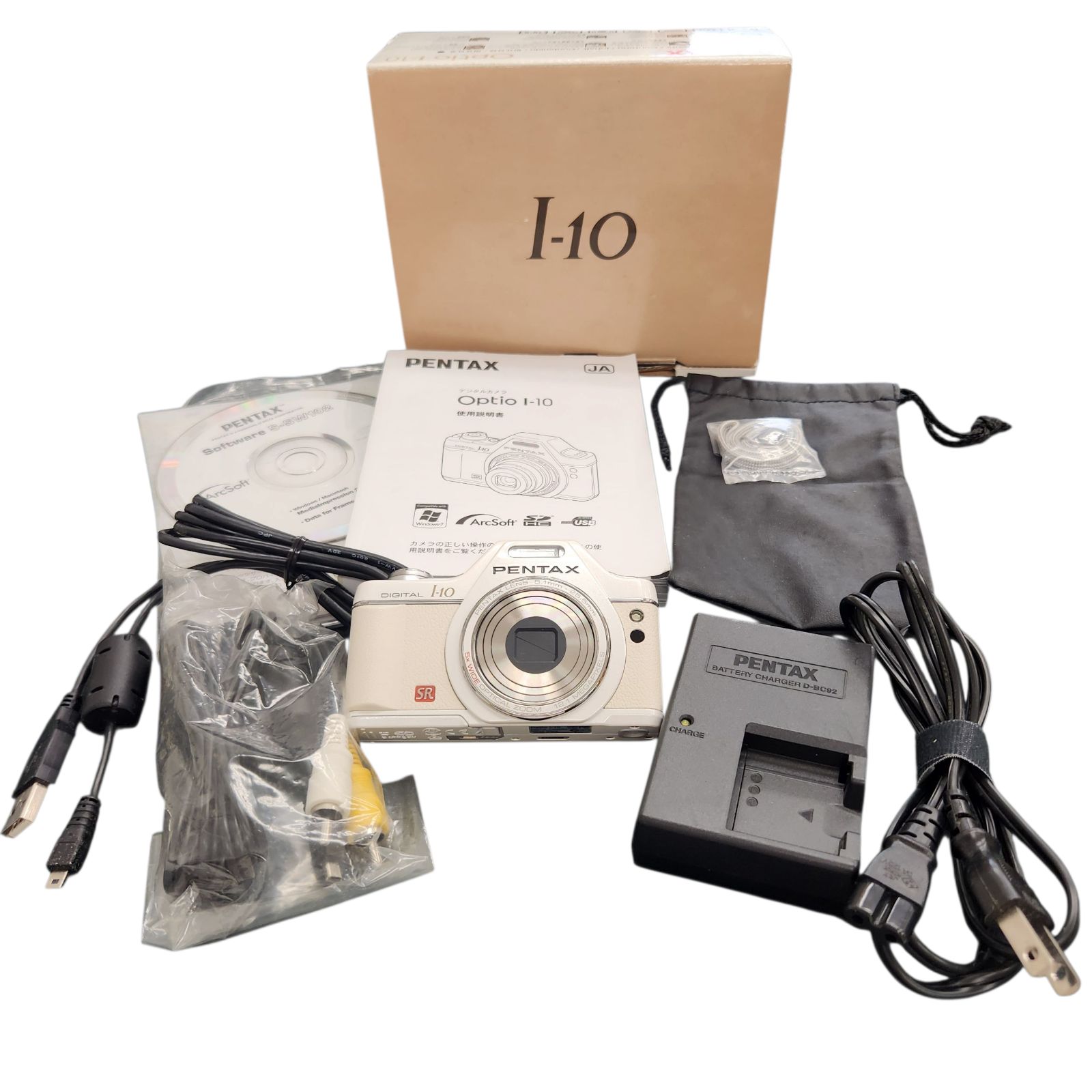 PENTAX Optio I-10 デジカメ 動作確認済 - 発掘PENTAX Optio I-10