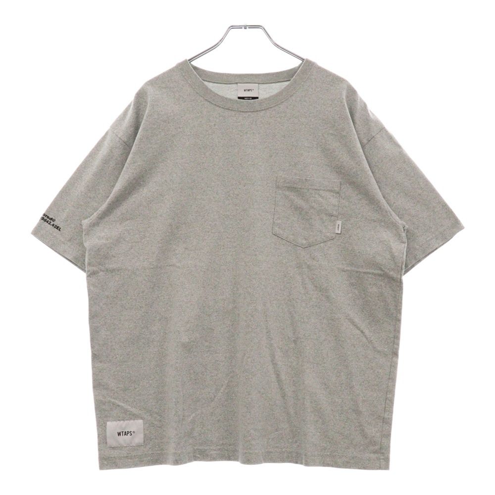 WTAPS ダブルタップス 18SS BLANK SS GPS 03/TEE.COPO 181ATDT-CSM03 ブランク ショートスリーブ ジーピーエス Tシャツ グレー カットソー 半袖 WTAPS×Ron Herman(ダブルタップス×ロンハーマン) 18SS BLANK SS TEE⁄T