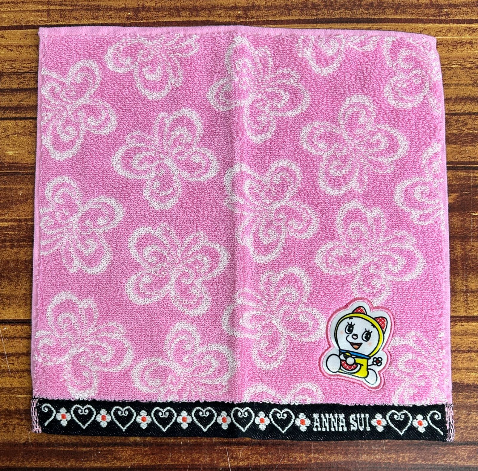 専用♡ANNA SUI ドラえもん フェイスタオル 25×25cm5枚組 ANNA SUI アナスイ ドラえもん コラボ ハンカチ 藤子・F