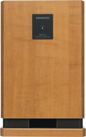 【】ONKYO サブウーファー アンプ内蔵 40W SKW-10 o7r6kf1