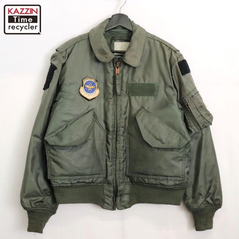 80s USA製 vintage U.S.AIR FORCE CWU-45/P 初期型 フライト
