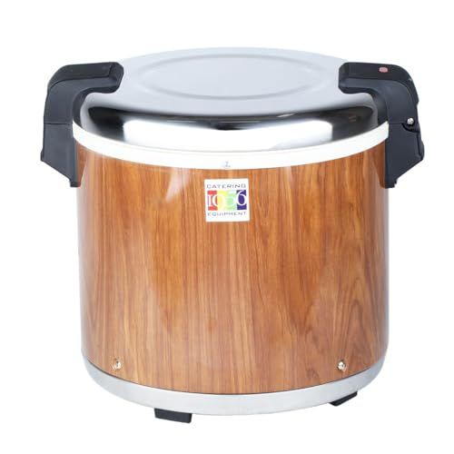 保温ジャー Amazon｜Thunder Group 保温ジャー 2.2升 4L 木目 業務用 電気
