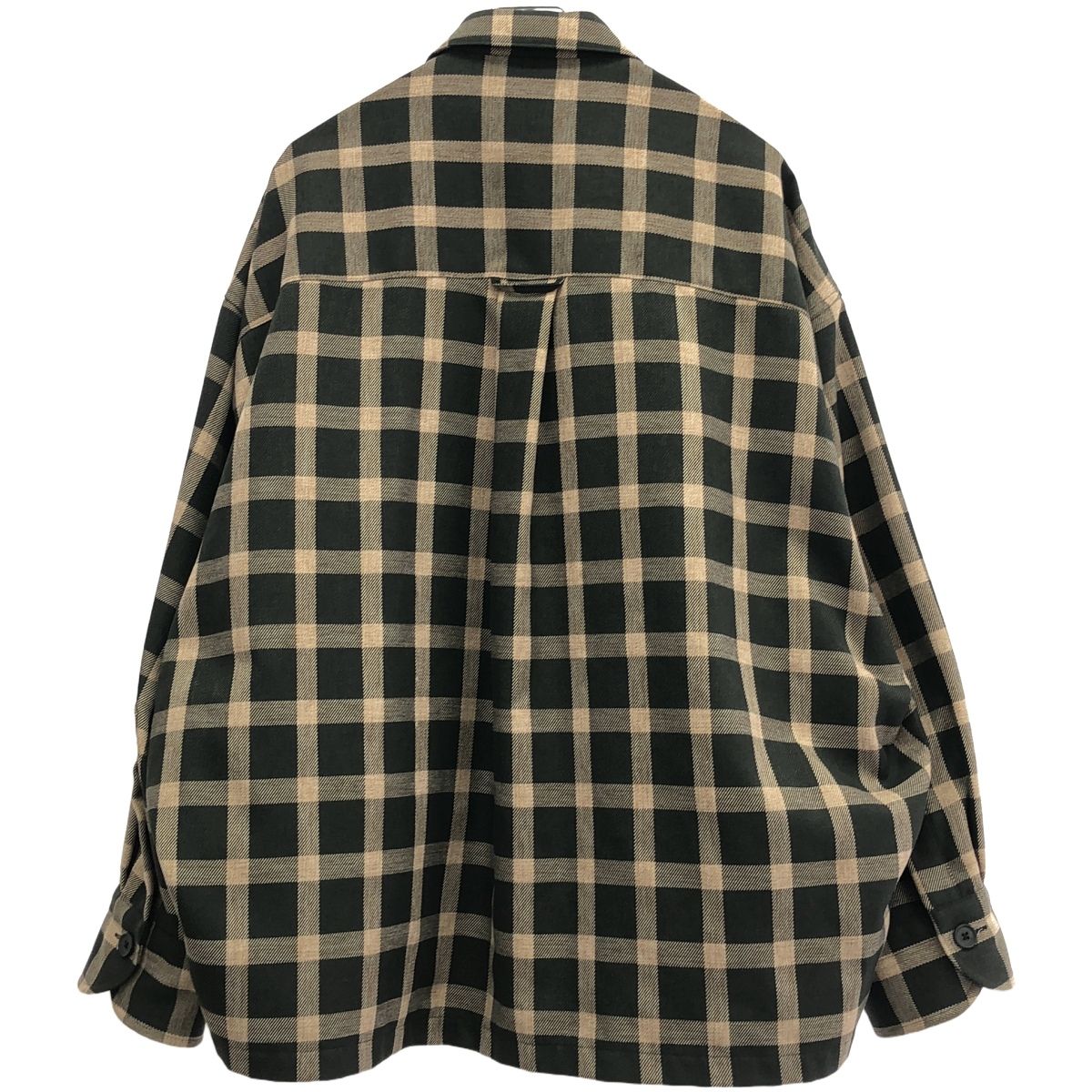 kolor カラー 24AW Outer Sax チェック柄シャツジャケット 24WCM