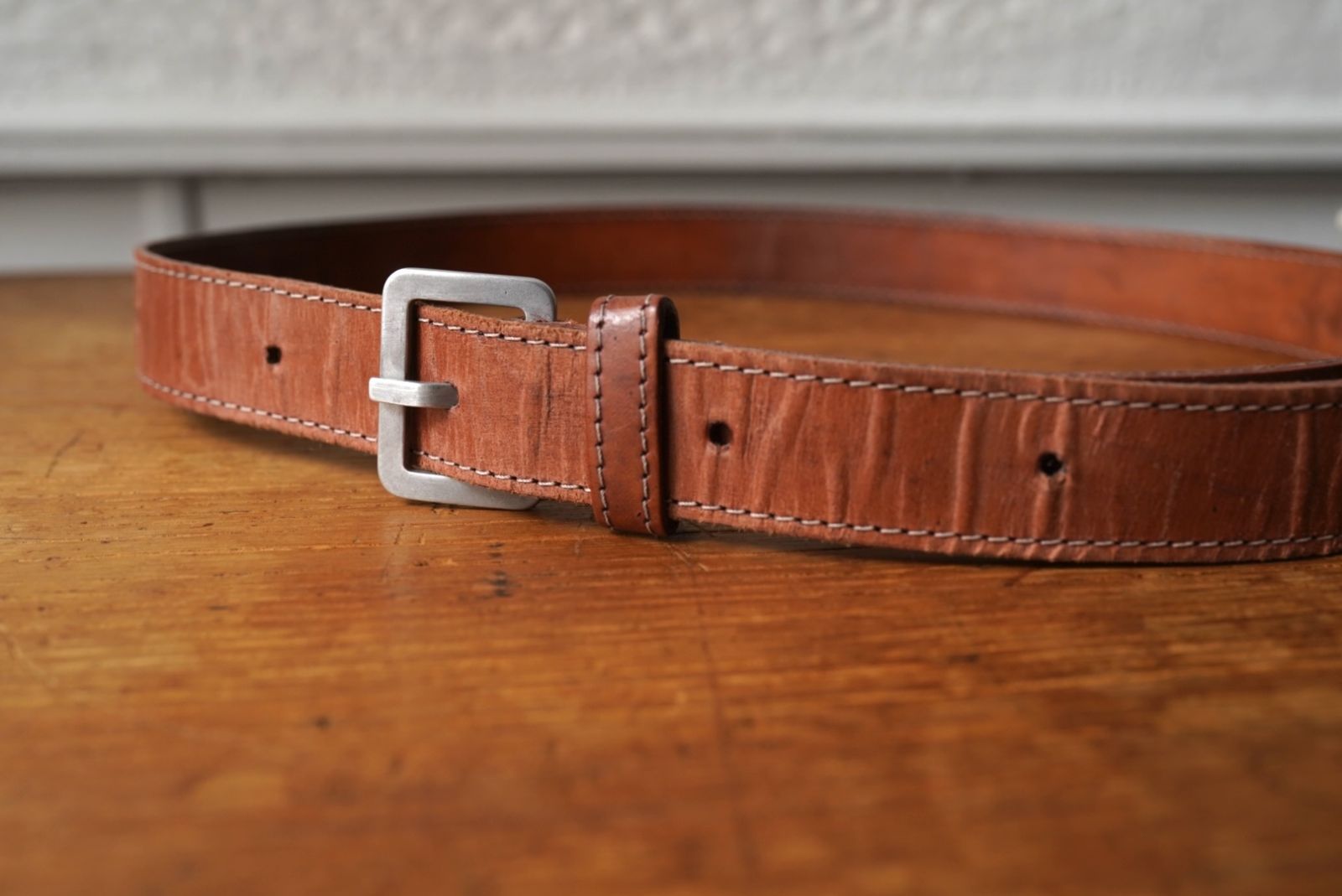 CECCHI DE ROSSI ベルト ALUMINUM BACKEL BELT コードヴァンレザーベルト / CECCHI DE