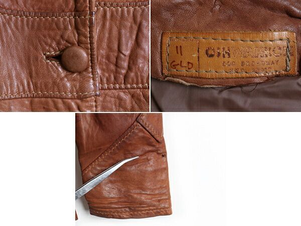 70s ビンテージ OSHWAHKON オシュワコン　レザージャケット 1970's “ OSHWAHKON （オシュワコン） ” レザージャケット