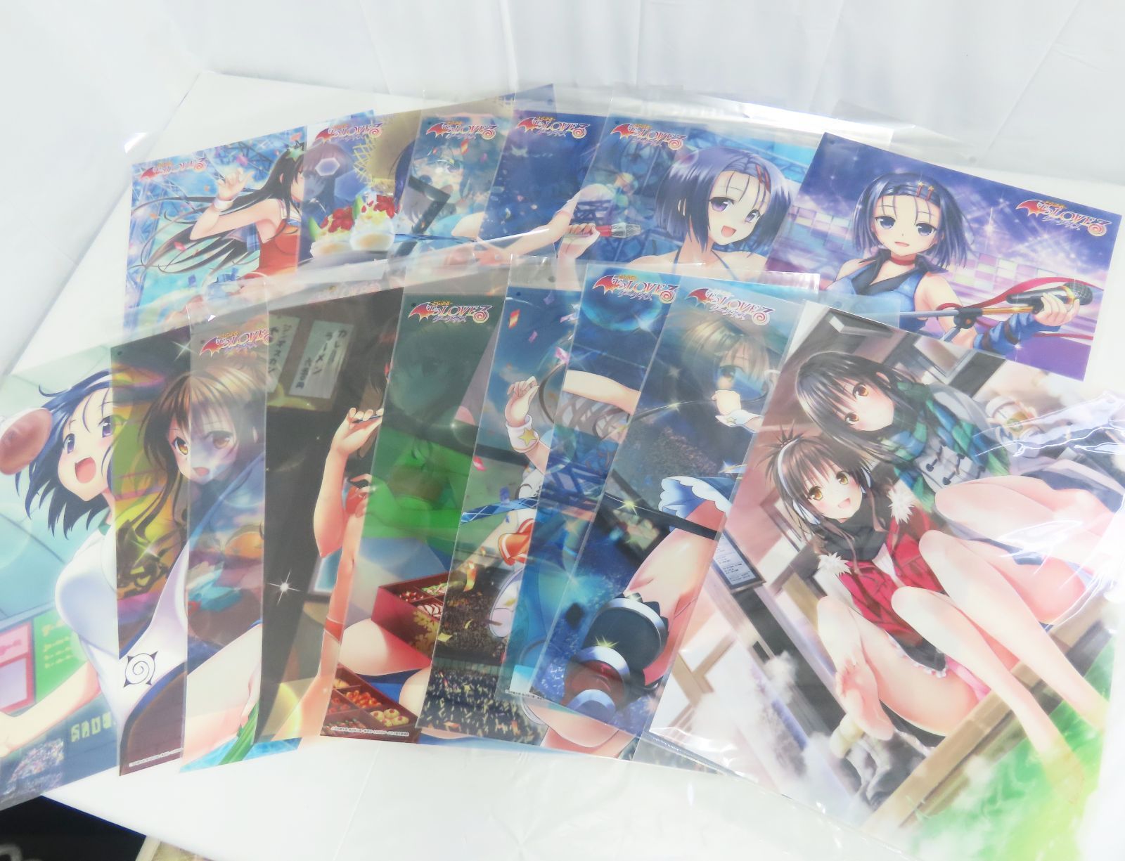 ToLoveる ダークネス A3クリアポスター 15枚セット 唯 美柑 春菜 0530-865|80