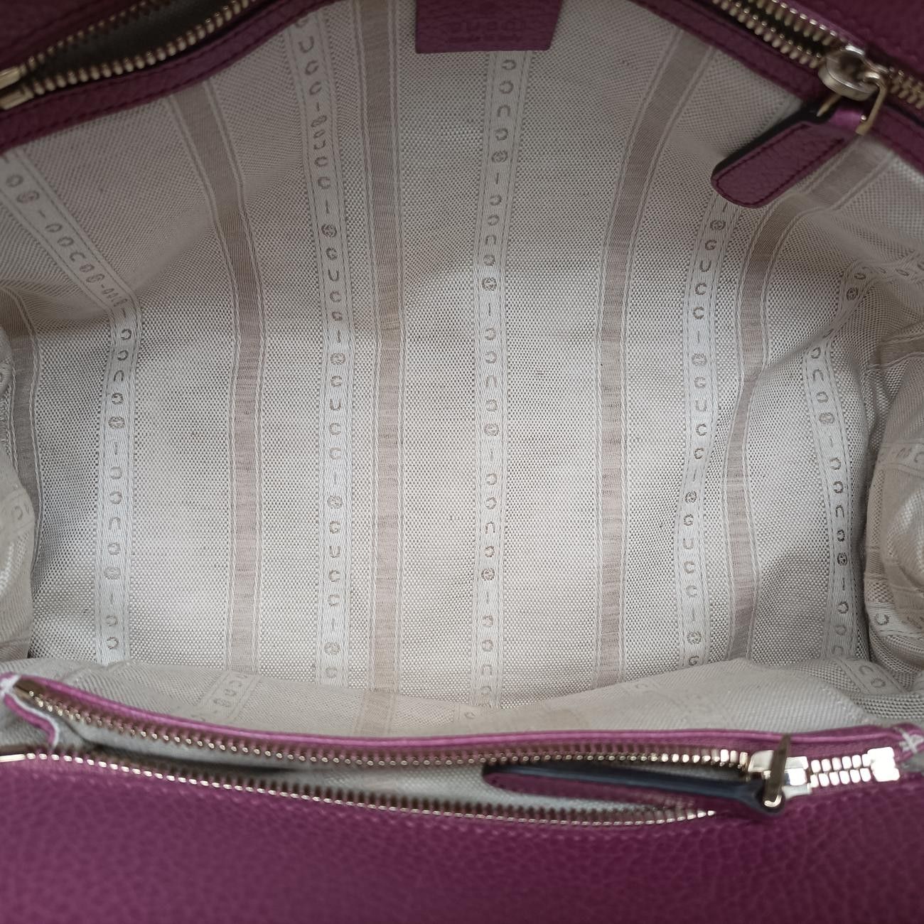 GUCCI パープル ミュール レザー GUCCI パープル ミュール レザー 靴