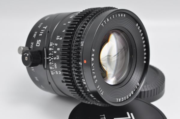 TTArtisan Tilt 50mm F1.4 Xマウント 富士フイルムX ティルト チルト レンズ 銘匠光学