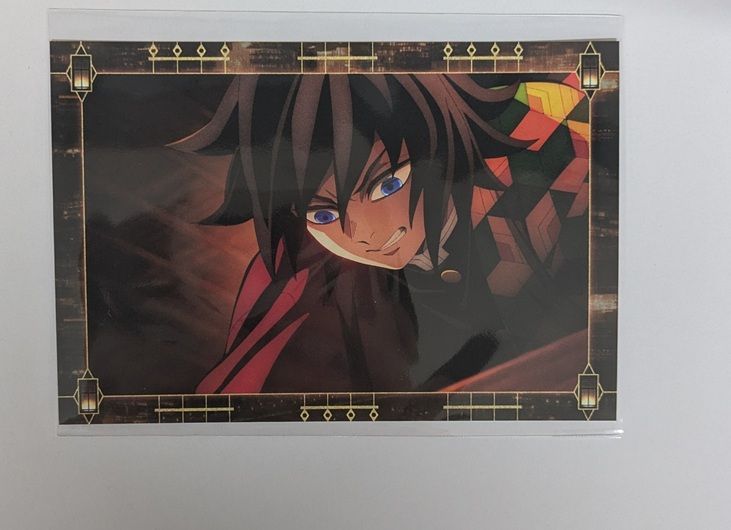 鬼滅の刃 ポストカード 冨岡義勇 2 ufotable cafe 移動する