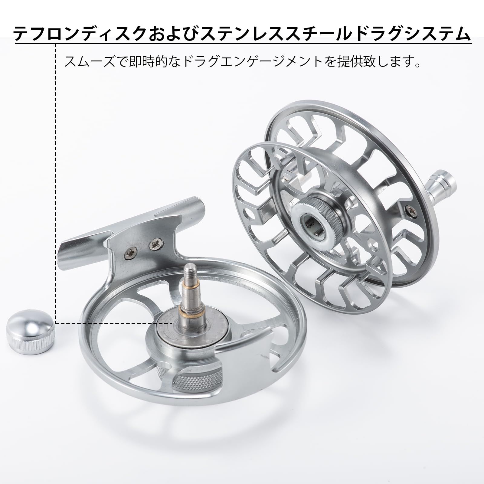 Amazon | Goture(ゴチュール) フライリール ヘチ釣りリール 軽量