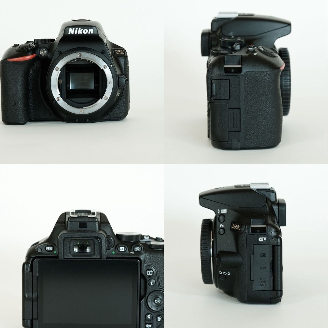 美品｜シャッター数13,379回] Nikon D5500 18-55 VR II レンズキット