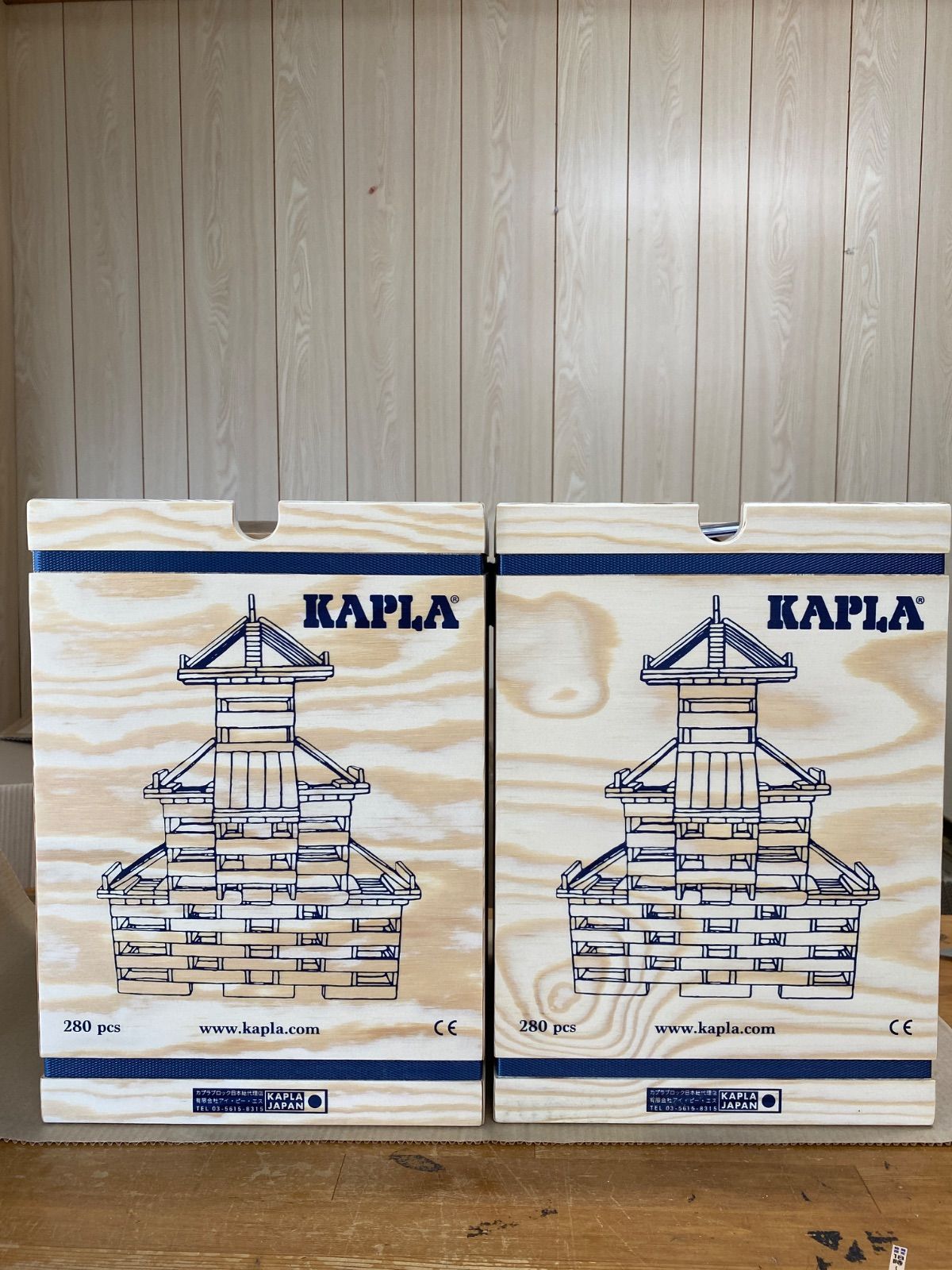 正規輸入品 カプラ280 卸売 (2個) ブック無し KAPLA（カプラ） 280