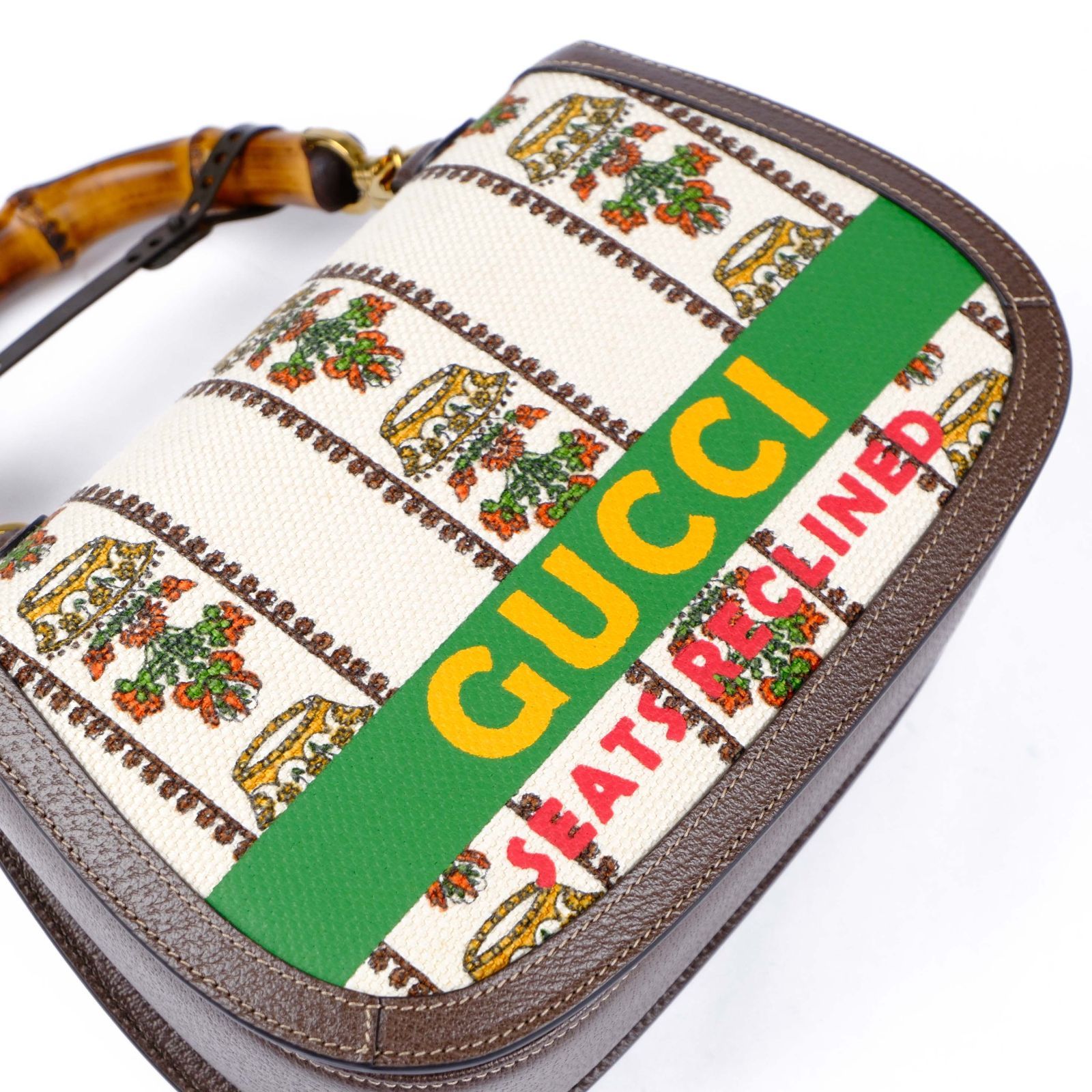☆未使用品☆GUCCI グッチ 681173 バンブーバッグ 100周年記念モデル