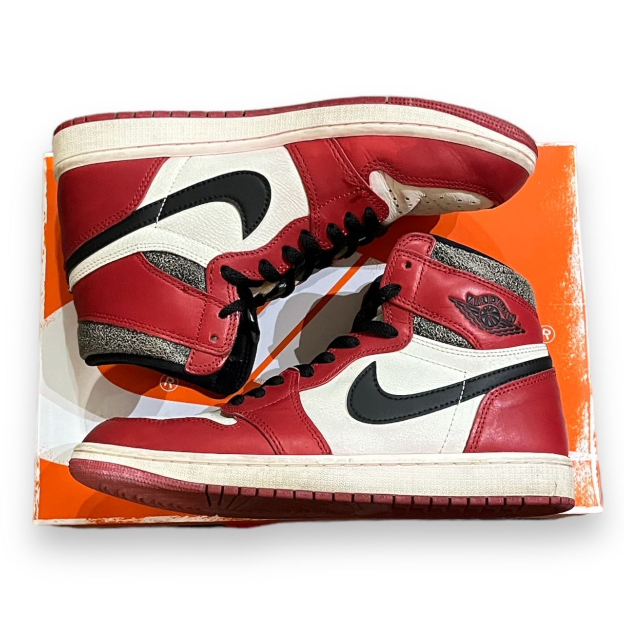 美品 NIKE AIR JORDAN 1 RETRO HIGH OG CHICAGO LOST & FOUND 美品 NIKE AIR JORDAN 1 RETRO HIGH OG CHICAGO LOST & FOUND