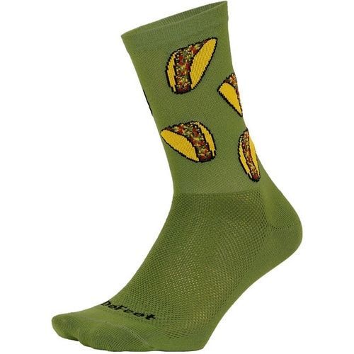 新品未使用「送料込」DeFeet//AI 6" Taco Avocado //Mサイズ//ディフィート