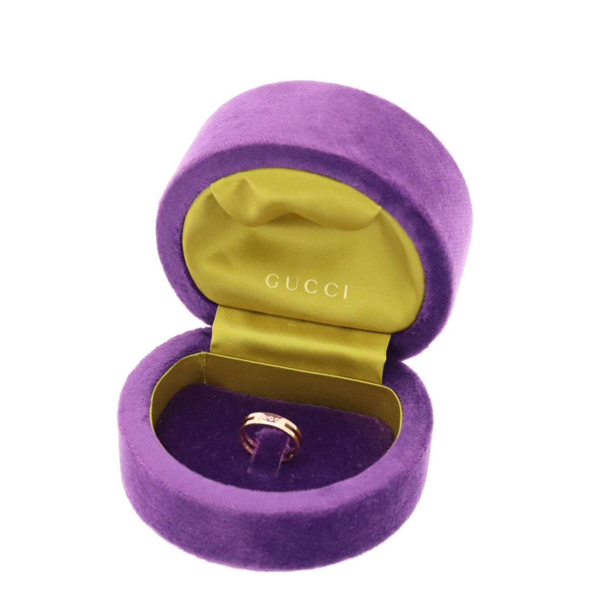 GUCCI グッチ Au750 K18 PG 18金ピンクゴールド インフィニティ リング 