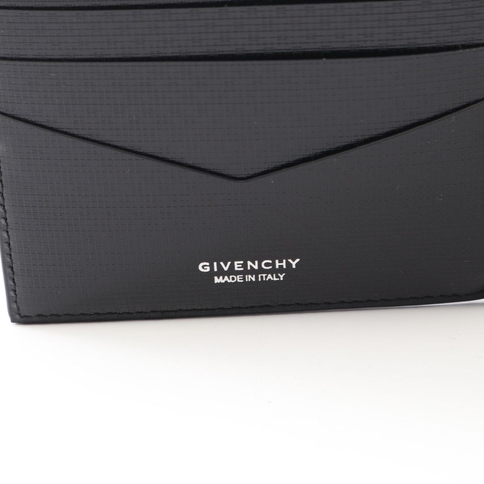 ジバンシィ 札入れ クラシック 4 G ウォレット ブラック レザー 二つ折り財布 メンズ