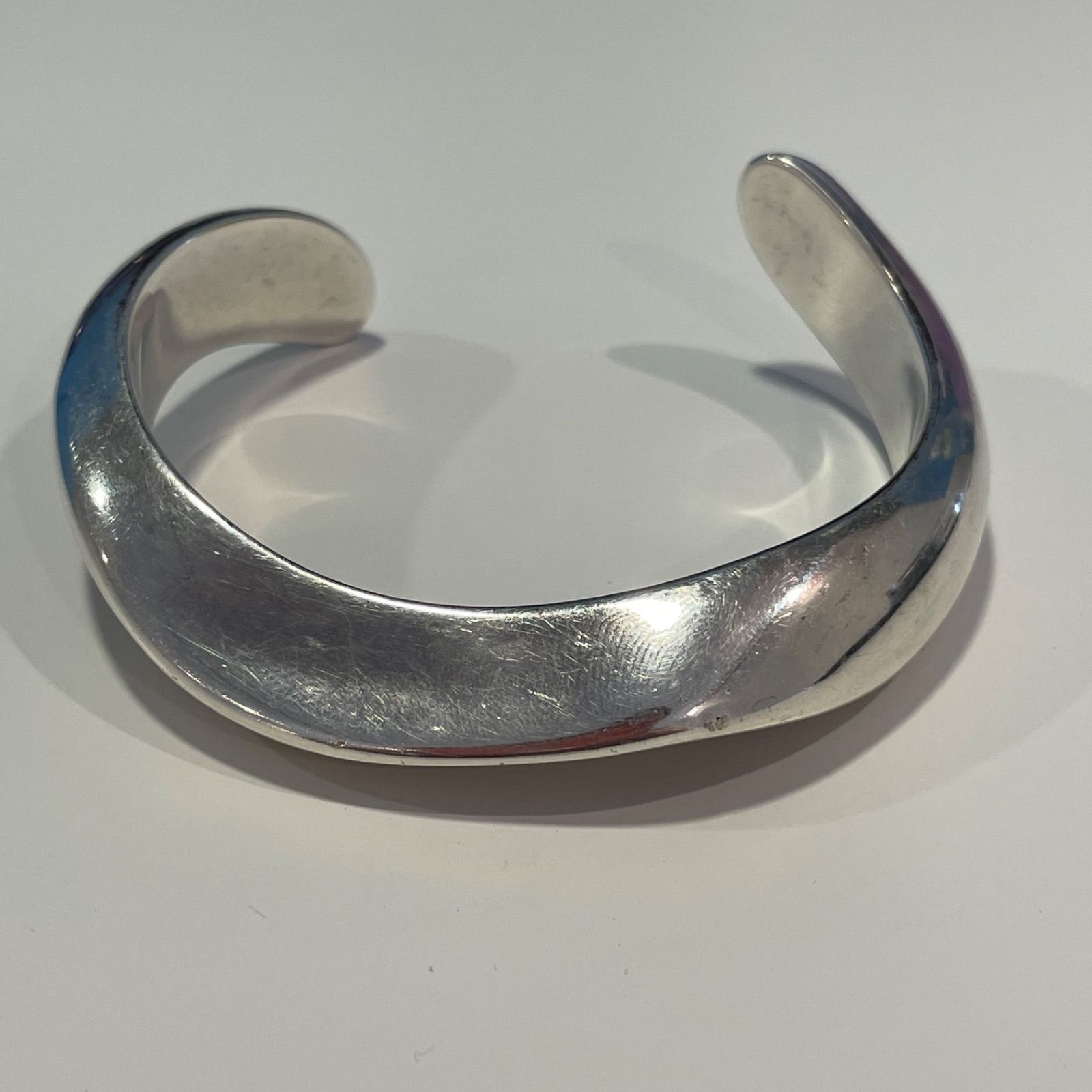 ITALY925 イタリアンシルバー ワイドメッシュチェーンブレスレット