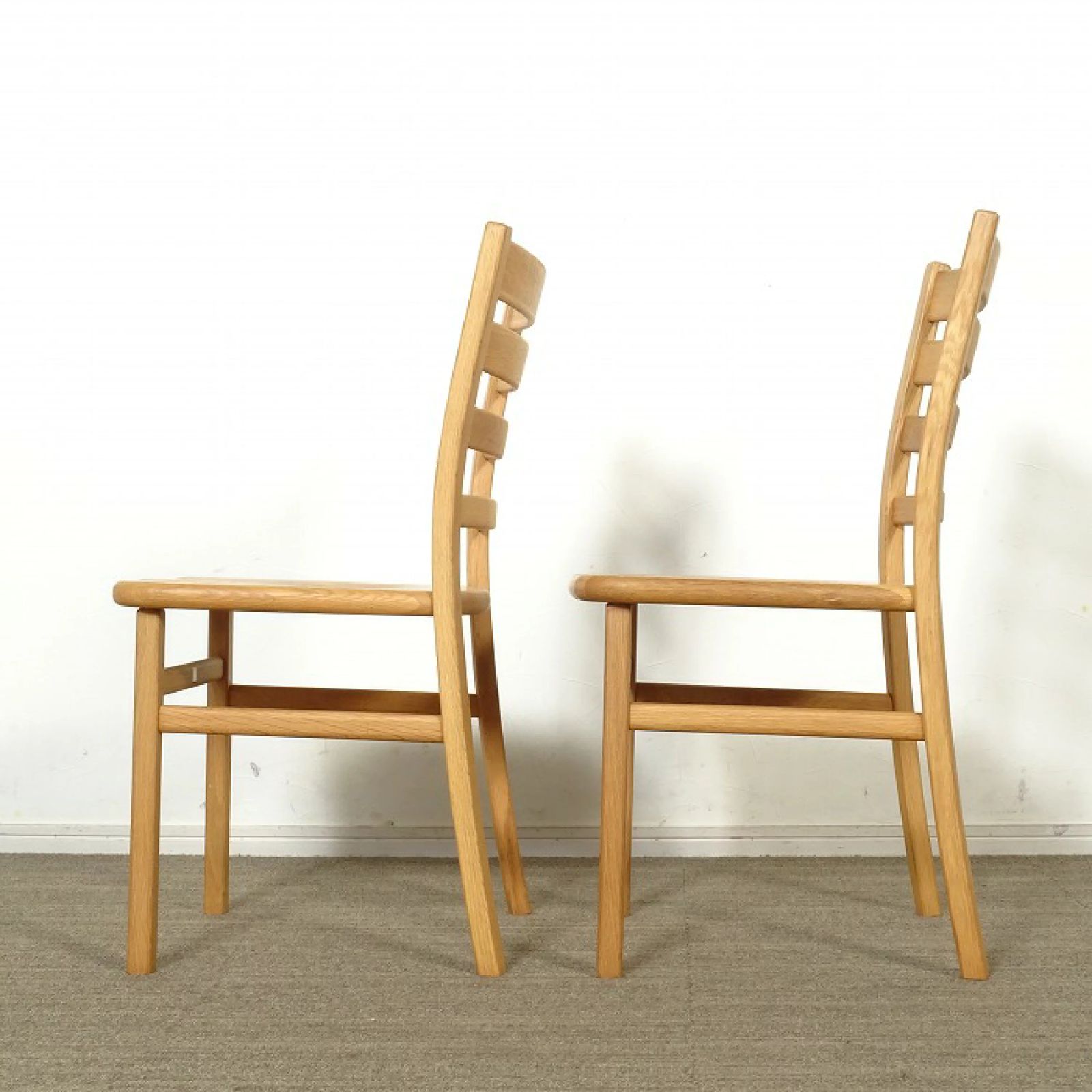 2脚 オーク無垢材