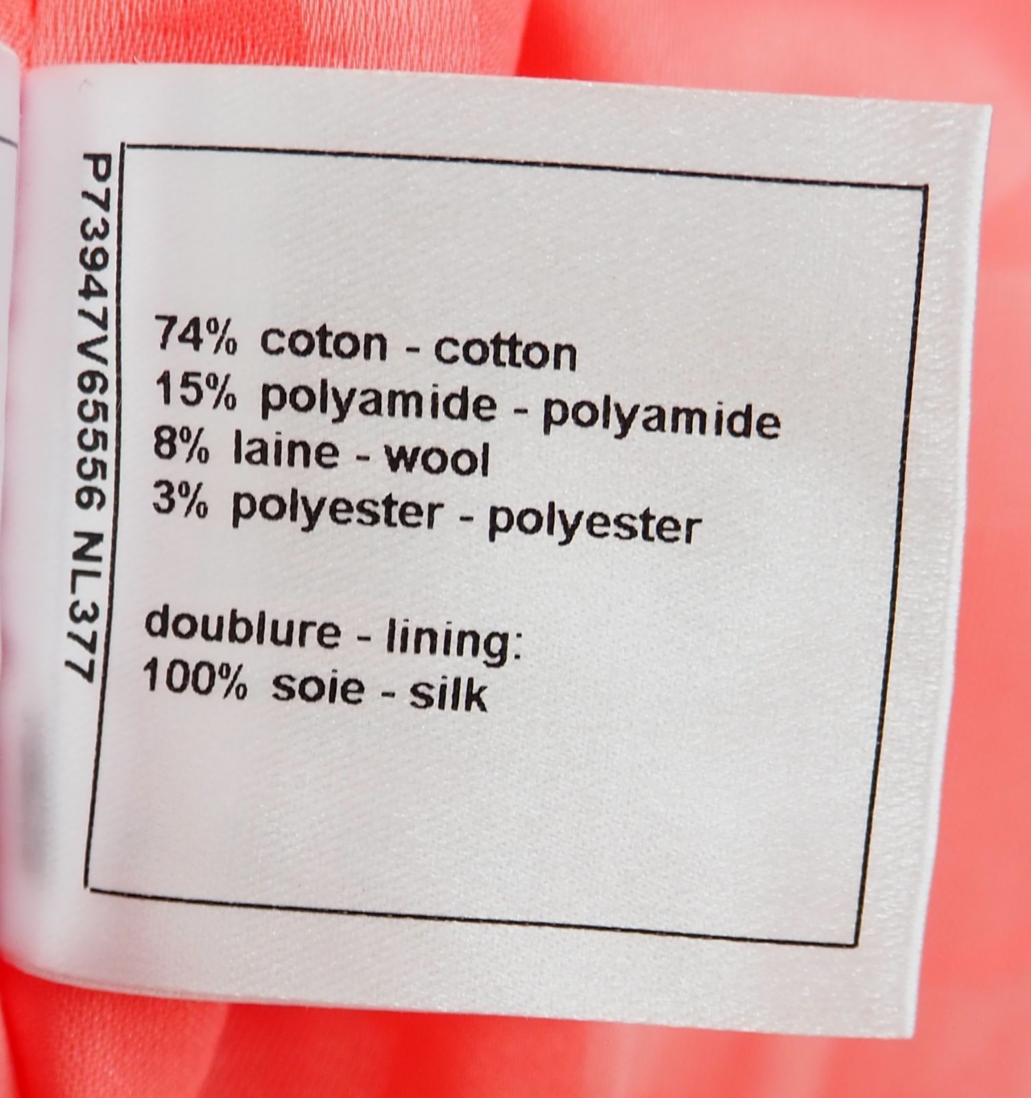 CHANEL/シャネル ジャケット ツイード ピンク サイズ36