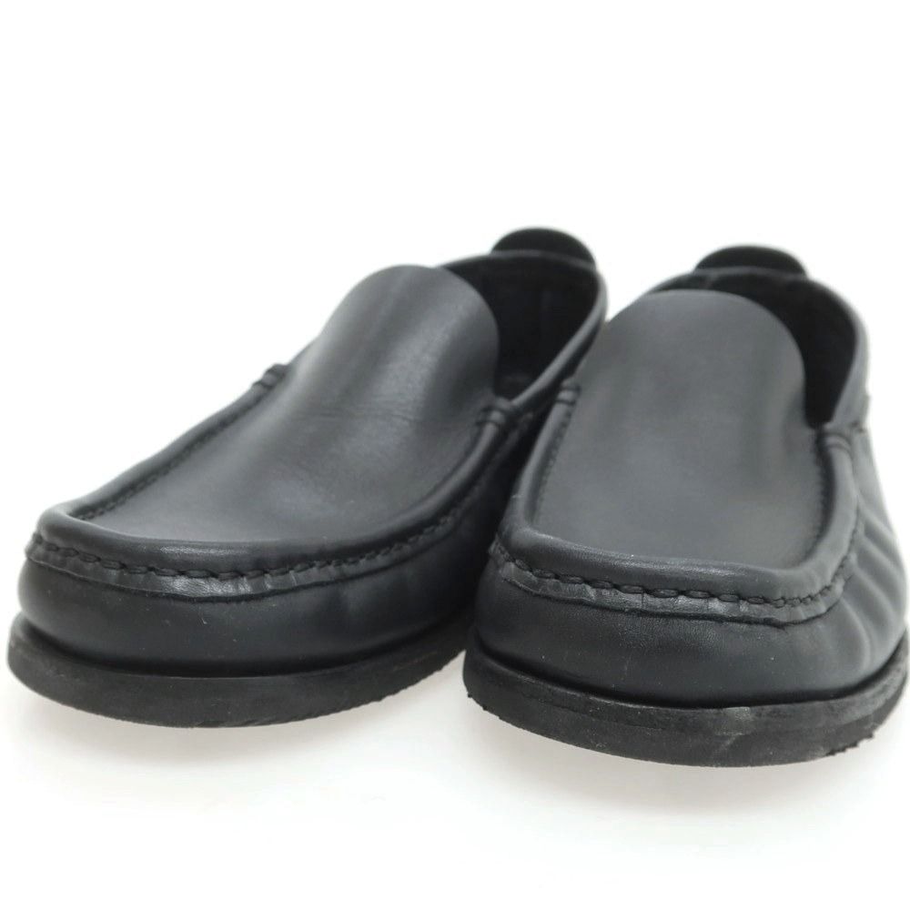  パラブーツ Paraboot Uチップ ローファー ブラック サイズ7 メンズ デッキシューズ 靴