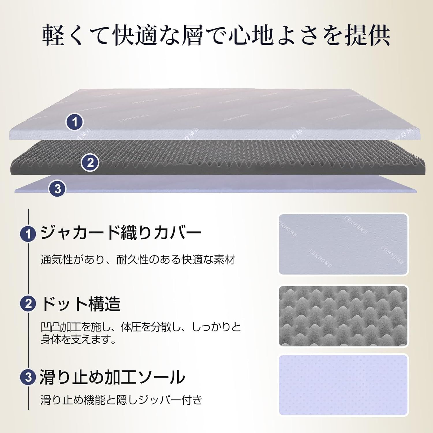 折りたたみマットレス