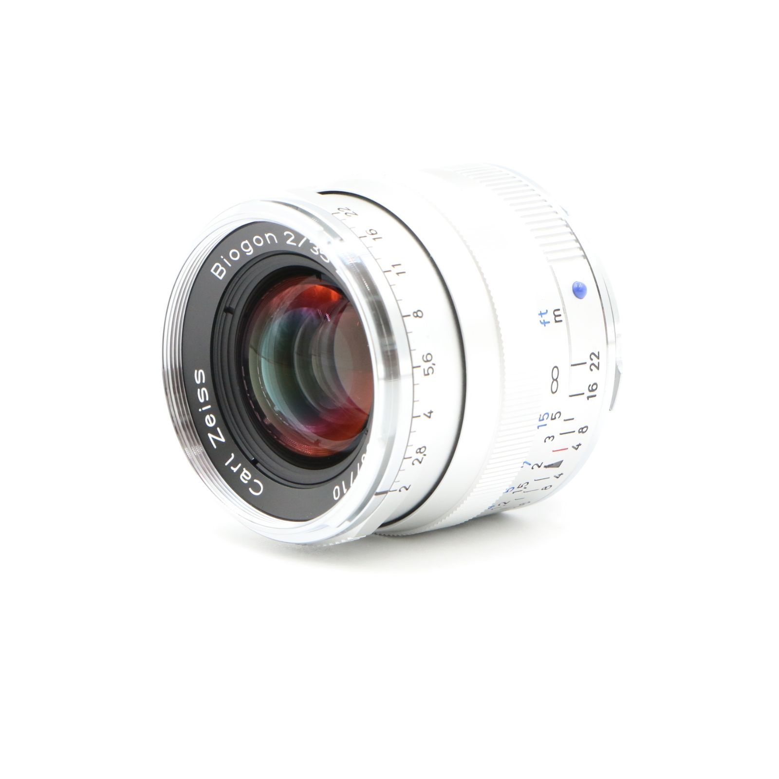 ほぼ Carl Zeiss カールツァイス C Biogon T* 35mm F2 ZM ライカ用 シルバー
