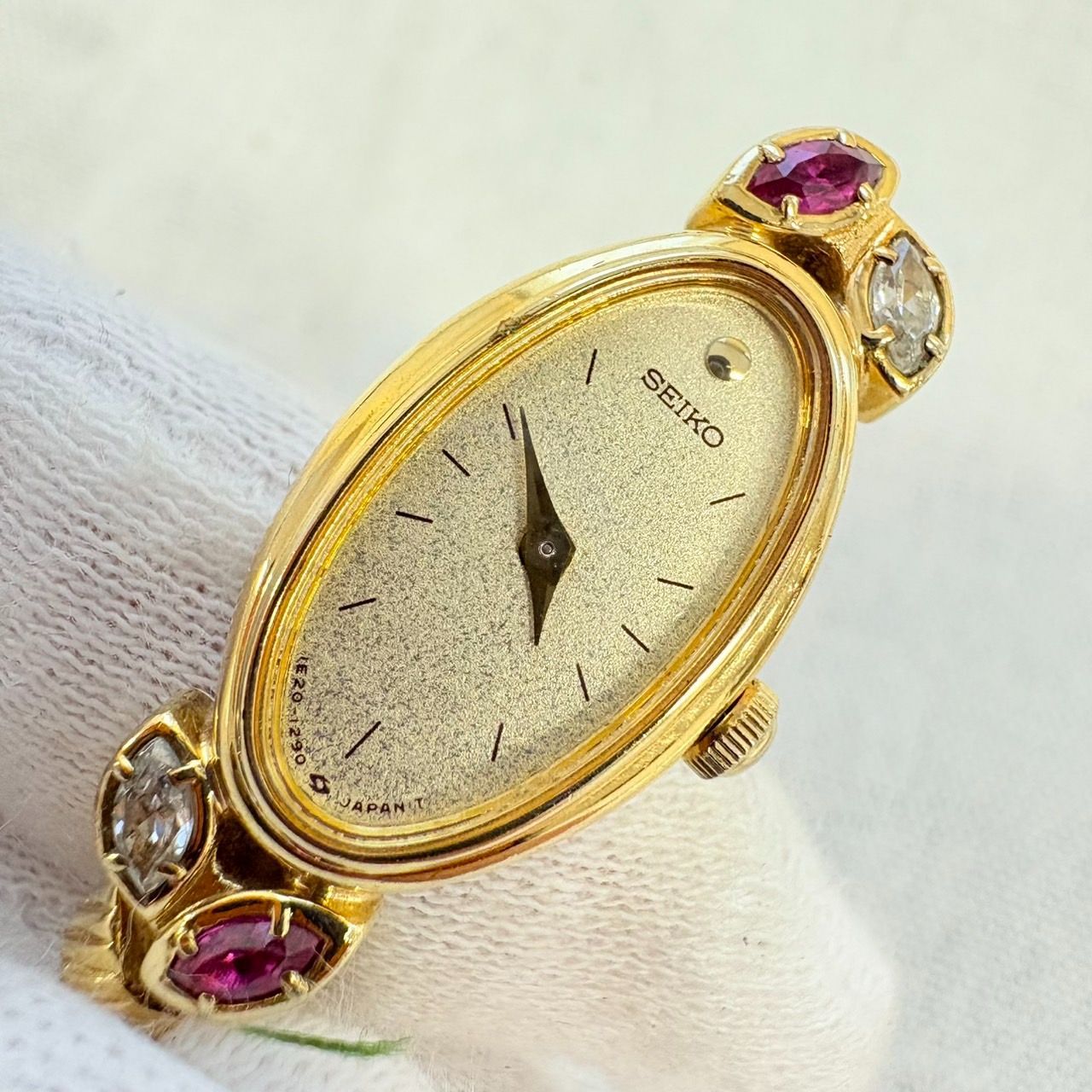 美品　稼働品　セイコー SEIKO 1E20-5760 GP 4個　ルビー付き 美品 稼働品 セイコー SEIKO 1E20-5760 GP 4個 ルビー付き