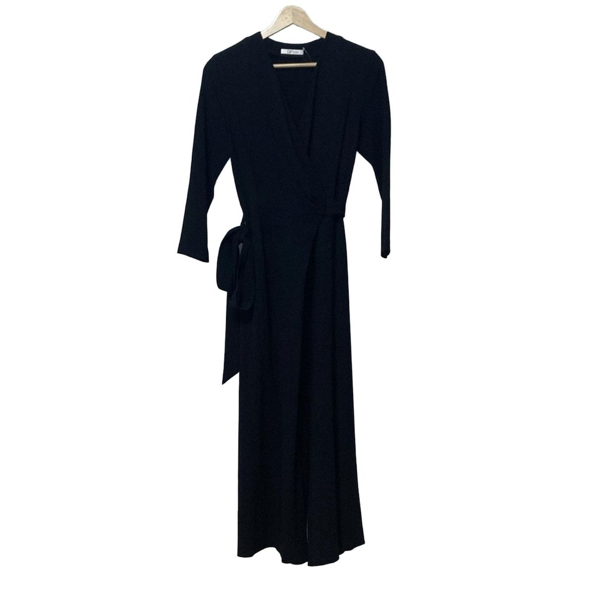 DVF STUDIO ダイアン フォン ファステンバーグ スタジオ オールインワン サイズ2 M レディース - 黒 七分袖