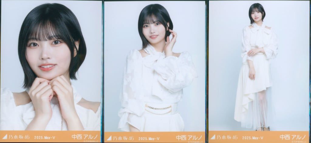 乃木坂46 中西アルノ 生写真 チャンスメール当選品 乃木坂46 中西