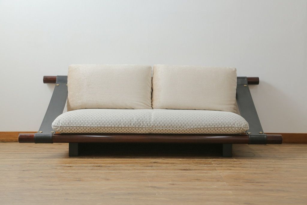 ☆事前問合せ必須☆ モリシゲ MORISHIGE 森繁 2人掛けソファ