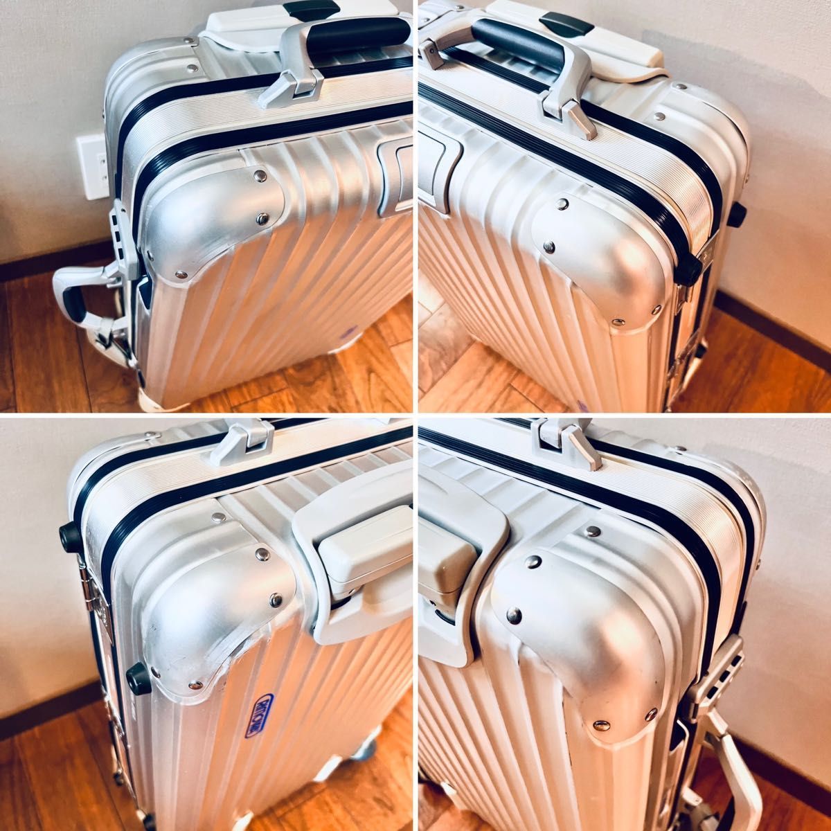 RIMOWA リモワ（希少モデル・廃盤品）シルバーインテグラル ２輪 - メルカリ