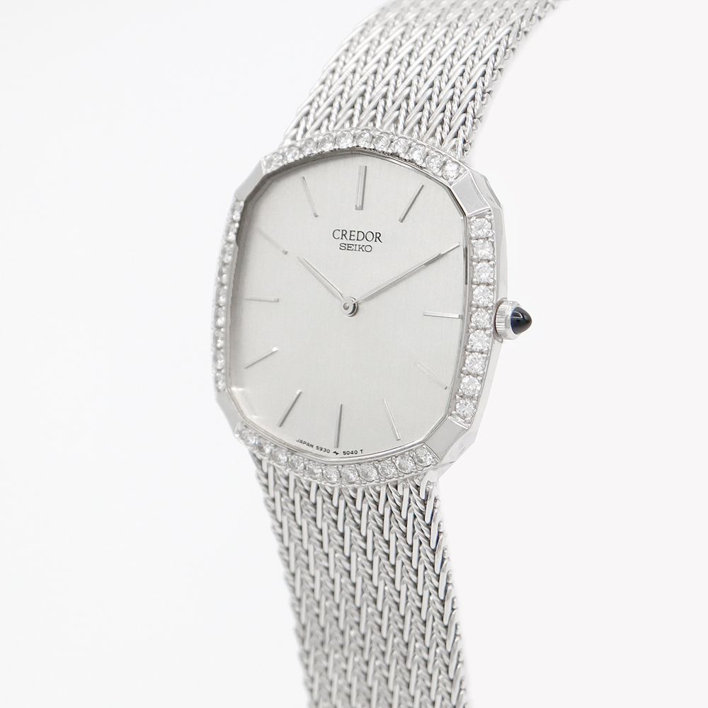 月 1円 希少 レア SEIKO セイコー CREDOR 18KT 18金 レディース