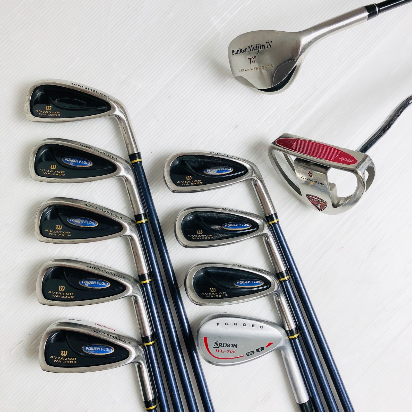 豪華 14本 SRIXON スリクソン Wilson ウィルソン メンズ ゴルフ
