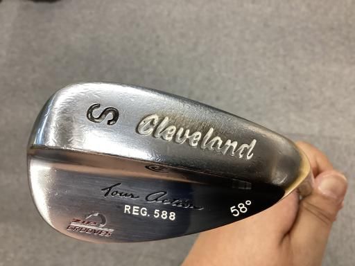 ★クリーブランド ツアーアクション 588 ZIP GROOVES★58度★ 中古】 クリーブランド TOUR ACTION 588 ZIP GROOVES 58°/08