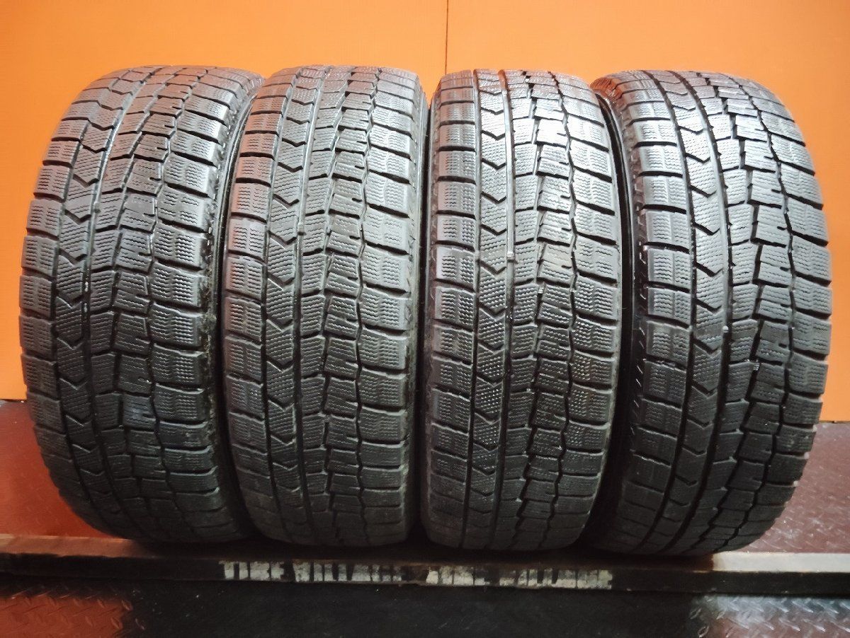 DUNLOP WINTER MAXX WM02 205|60R16 16インチ スタッドレス 4本 21年製 バリ溝 ステップワゴン ヴォクシー ジューク等 KTN307