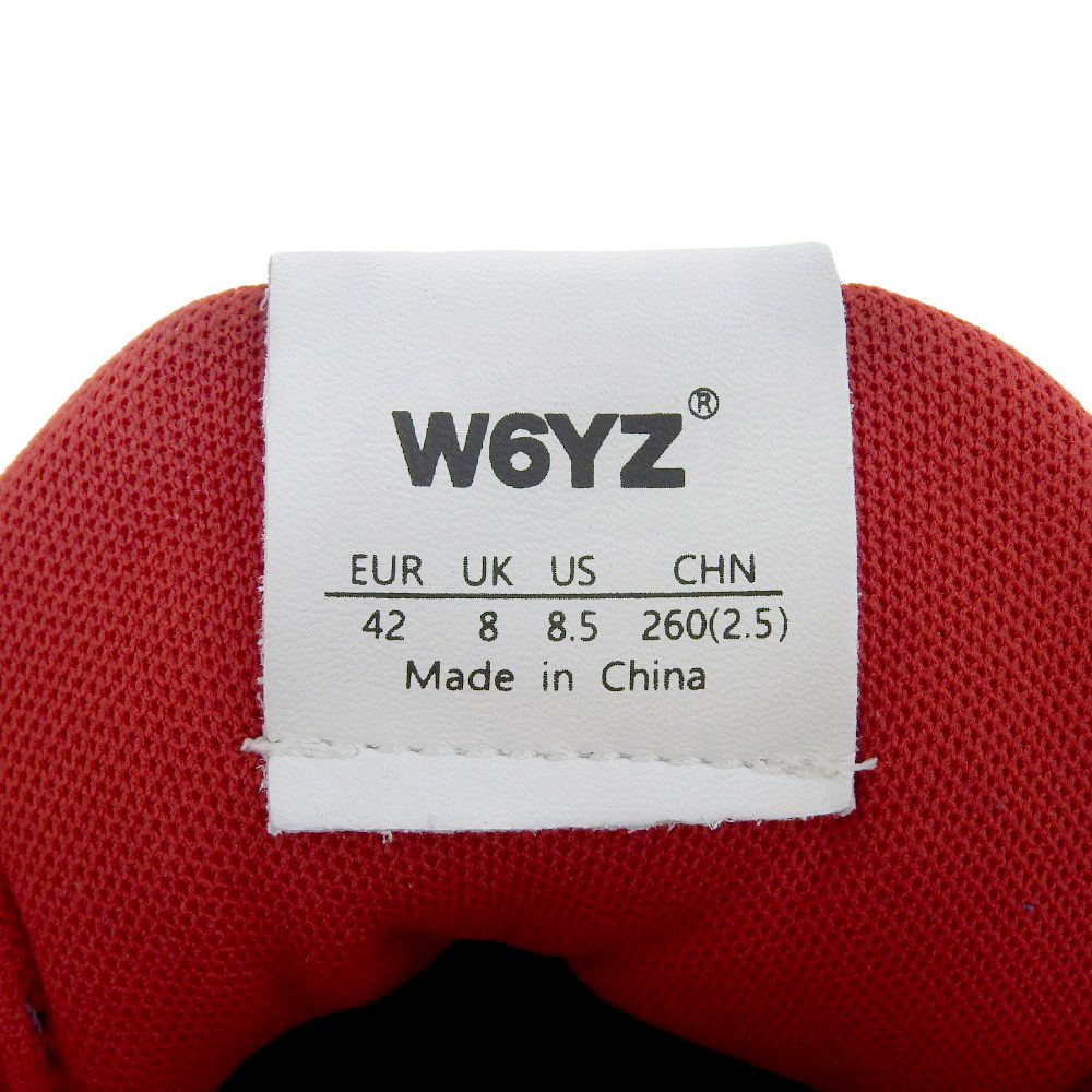 W6YZ ウィズ 新品同様 BREEZE 3-M スニ―カー シューズ メンズ スエード  