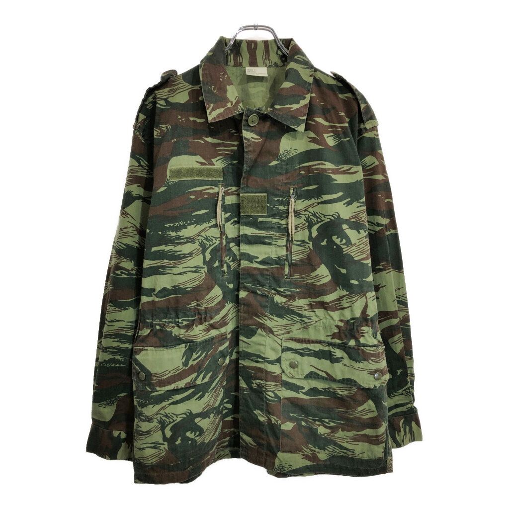 不明リザードカモF1タイプジャケット フランス軍 アフリカ軍 雰囲気は良好です！フランスの軍服陸軍F1ジャケット（リザード