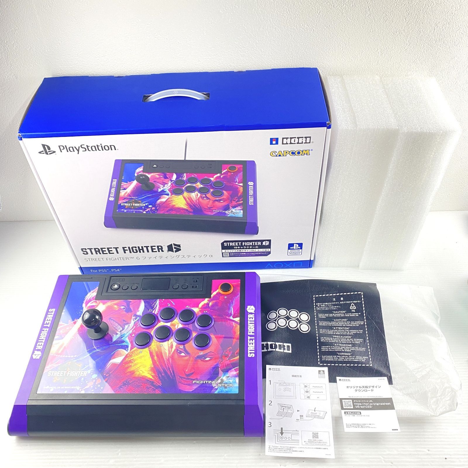 ◇【動作OK】HORI ストリートファイター6 ファイティングスティックα 