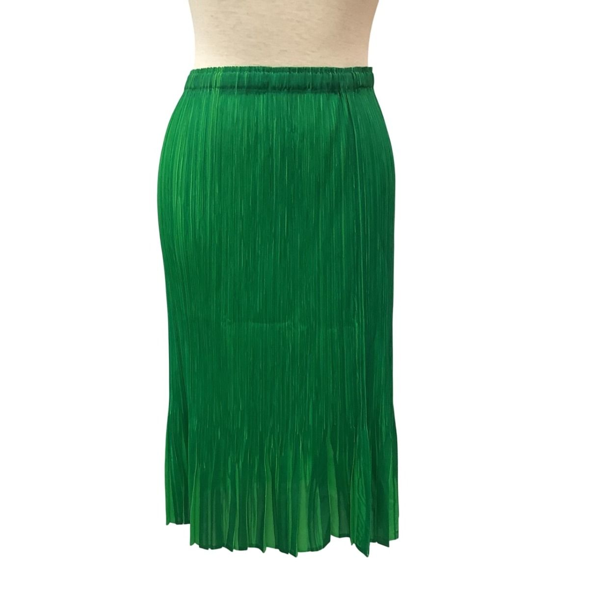 ISSEY MIYAKE イッセイミヤケ PLEATS PLEASE スカート SIZE 3 PP23-JG643 グリーン GULLKHAN_COM