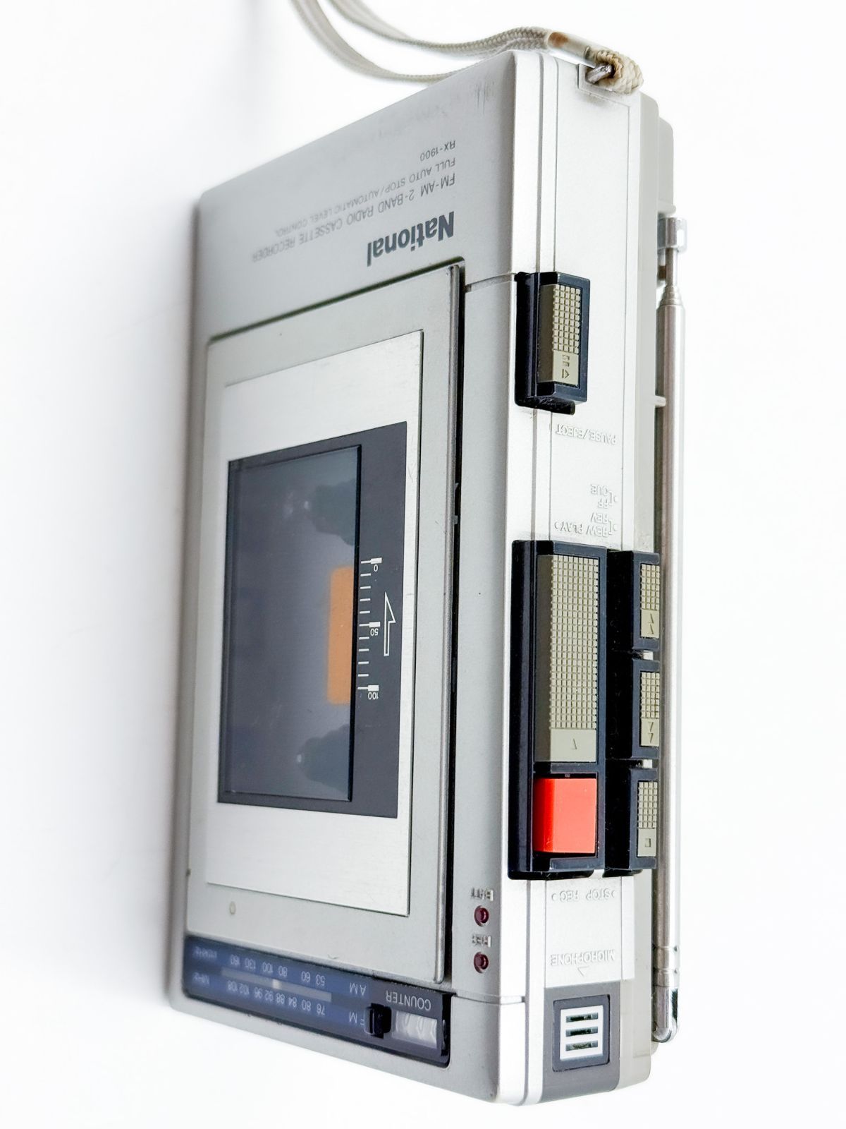 National RX-1900 ラジオカセットレコーダー 昭和レトロ National RX-1900 カセットプレーヤー ラジオ レトロ - メルカリ