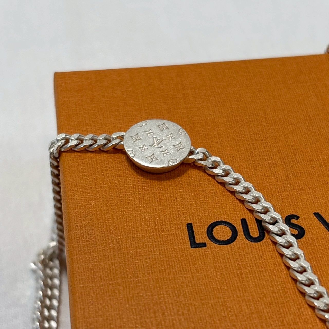 正規品・箱付き】LOUIS/VUITTON/LVスパイク ネックレス/MO1717/メンズ 