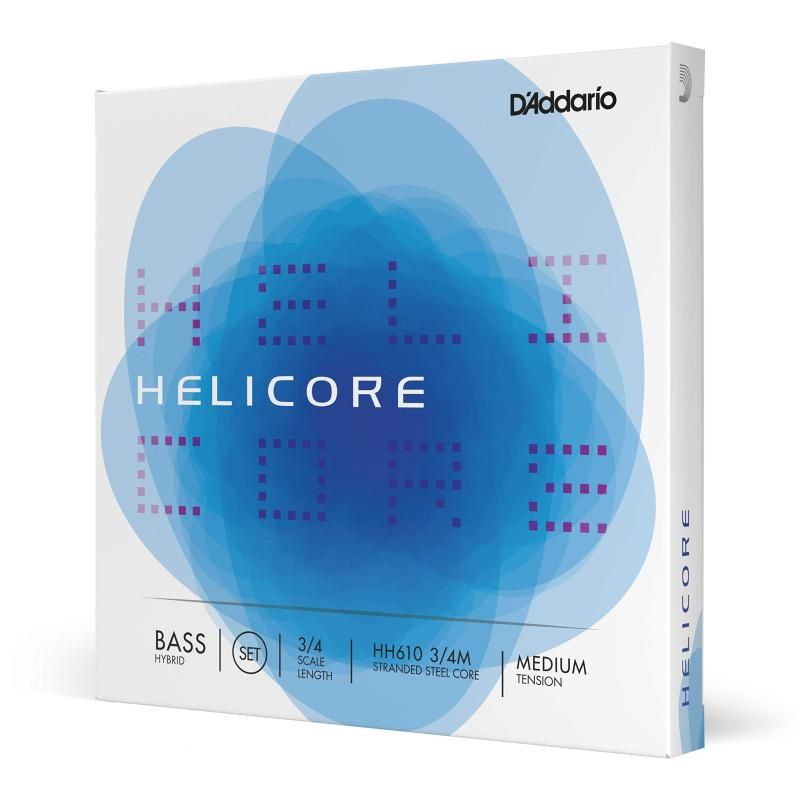 D'Addario HELICORE HH612 3/4M コントラバス弦　中古 DADDARIO ( ダダリオ ) H610 3/4L Helicore Orchestral Light