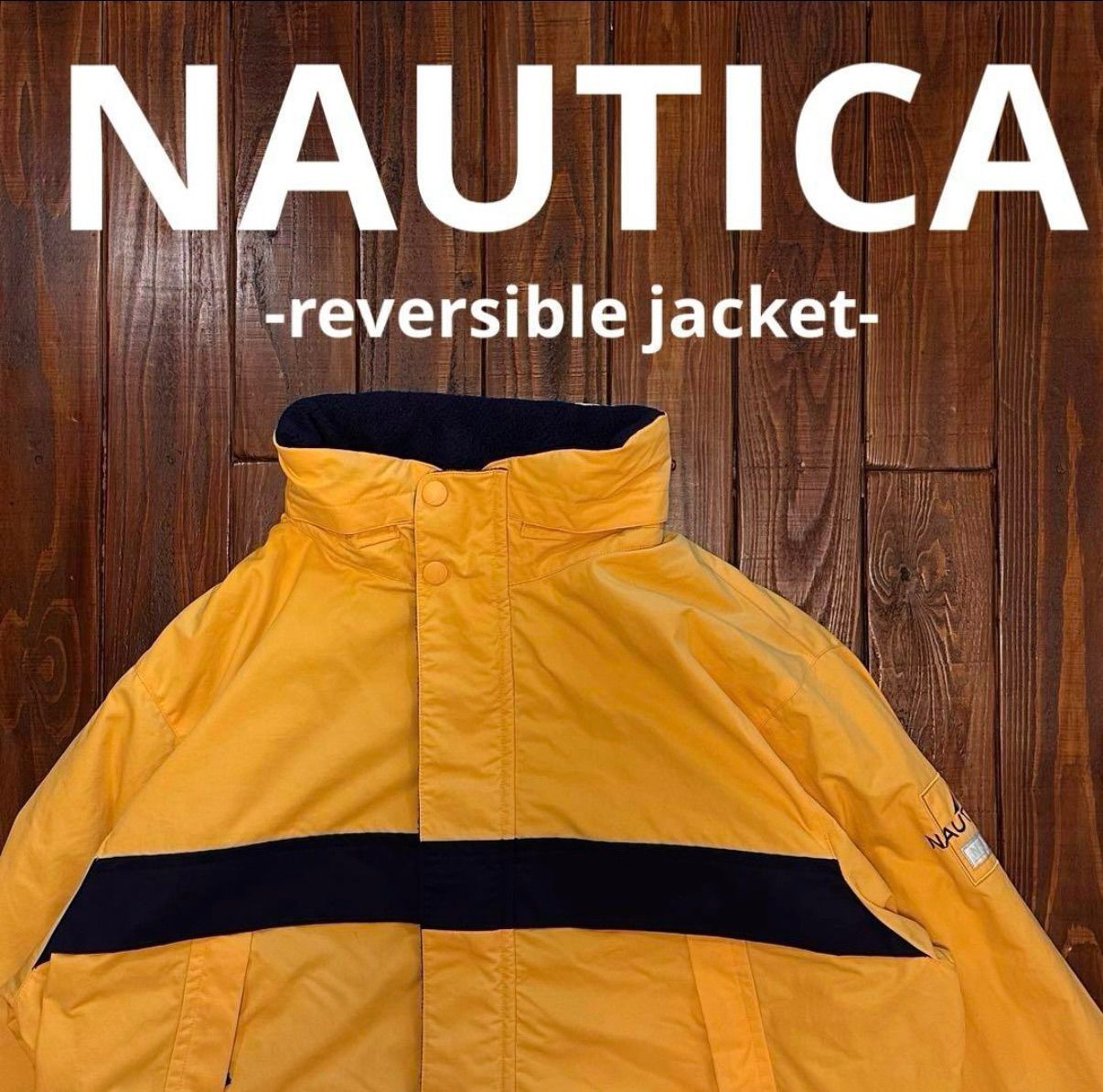 NAUTICA ノーティカ リバーシブルジャケット 90s