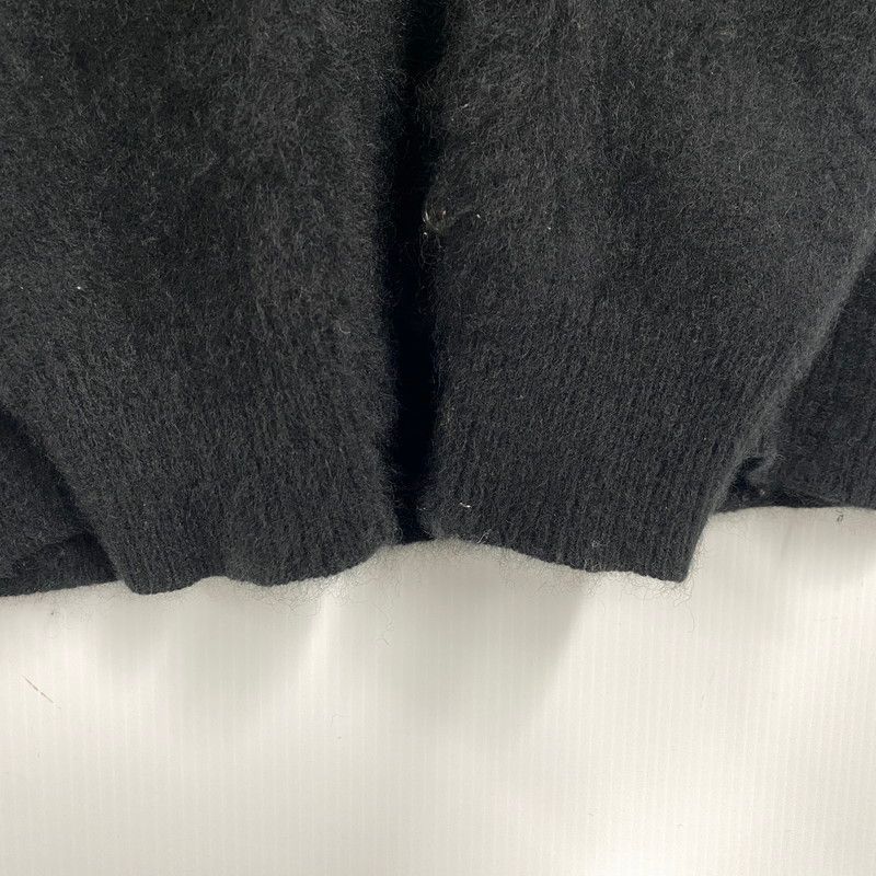 Ron Herman ロンハーマンラクーンファー ニットカーディガン グレー