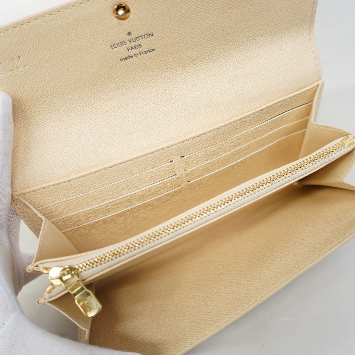 ☆SALE【5ia0261】ルイヴィトン 長財布 ダミエ・アズール